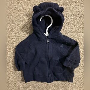 Baby Gap size 0-3 month hooded zip up